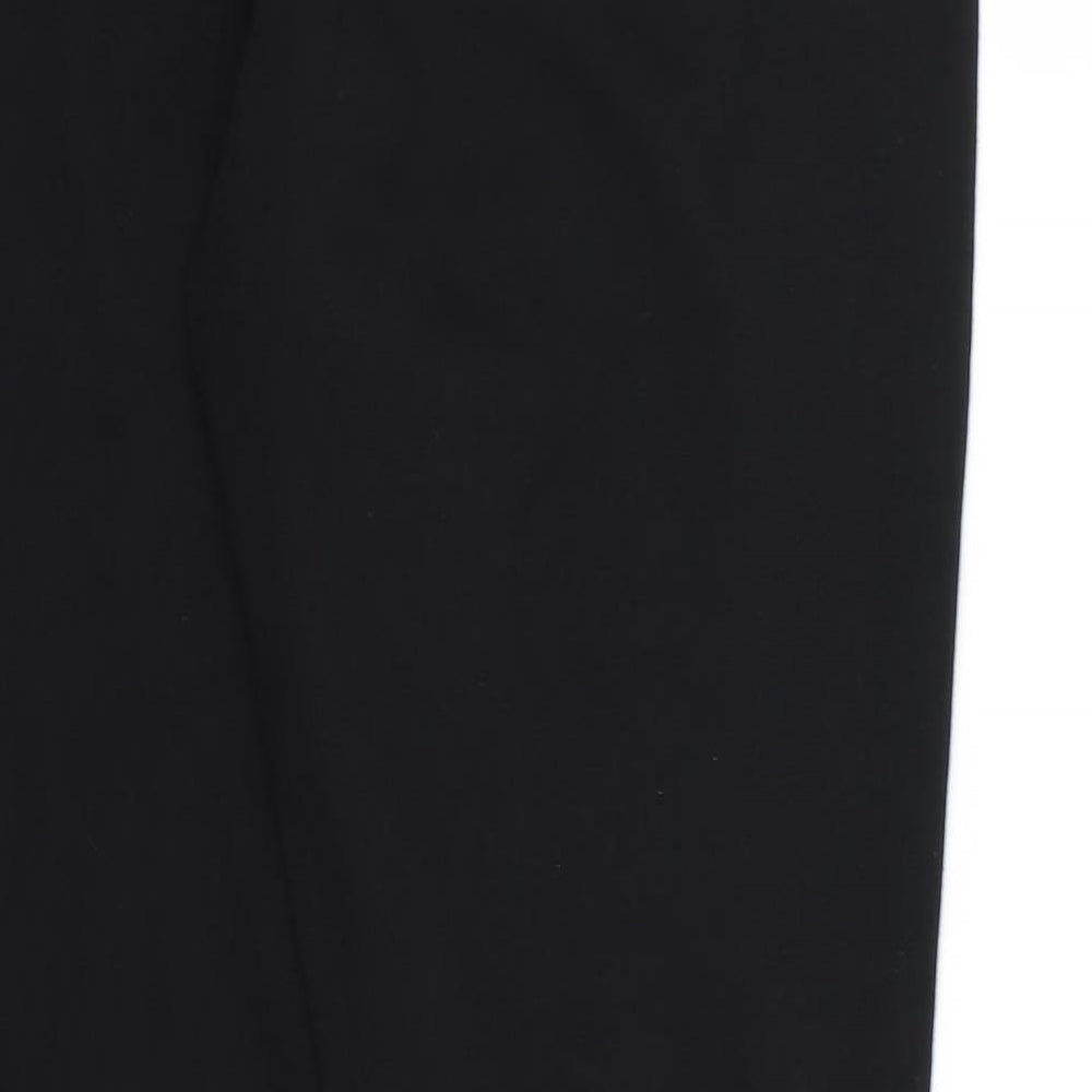 ESMARA Womens Black   Pedal Pusher Leggings Size 18 L26 in