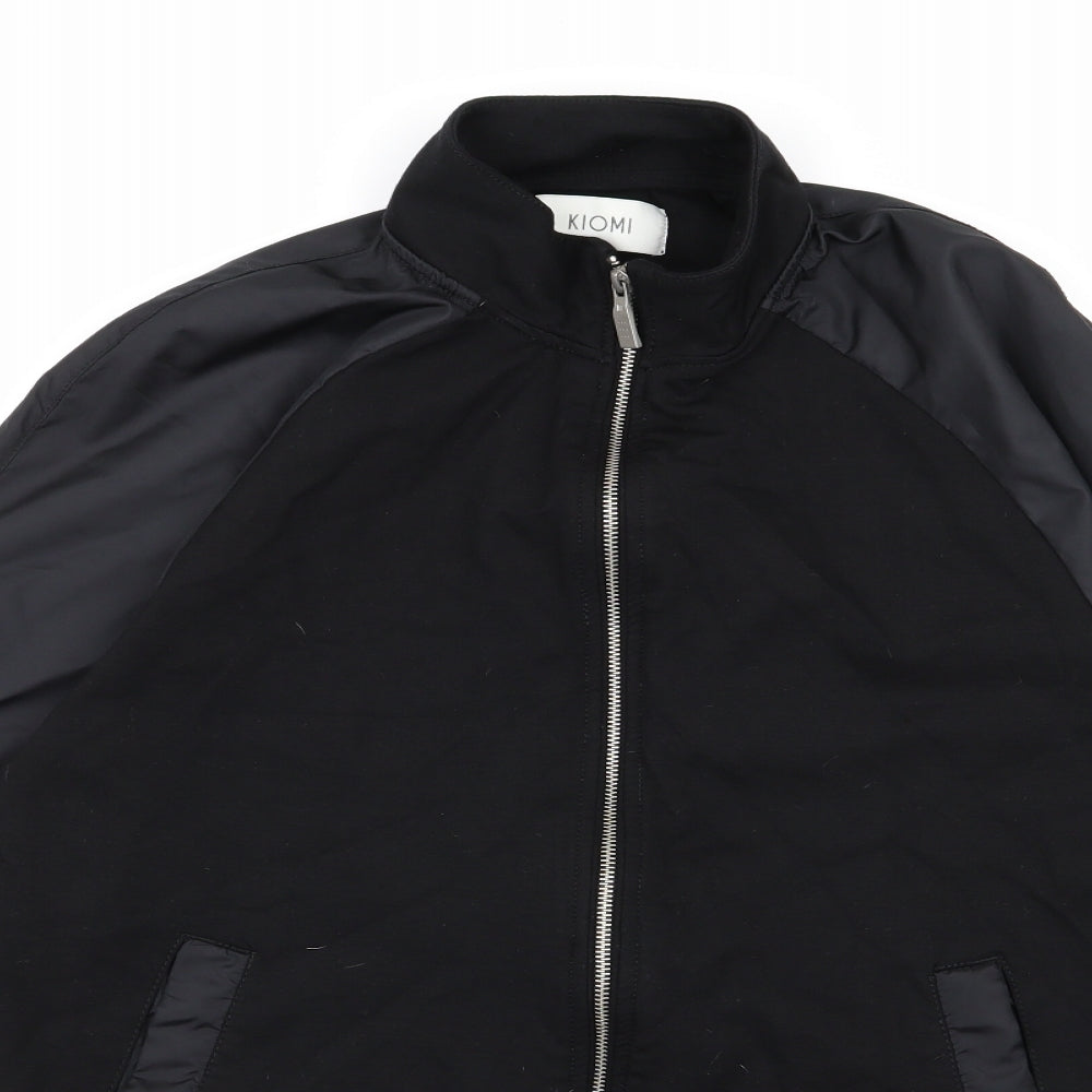 Kiomi Mens Black   Jacket  Size L