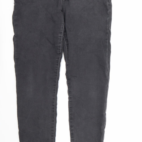 Gap Womens Grey  Denim Skinny Jeans Size 14 L25 in