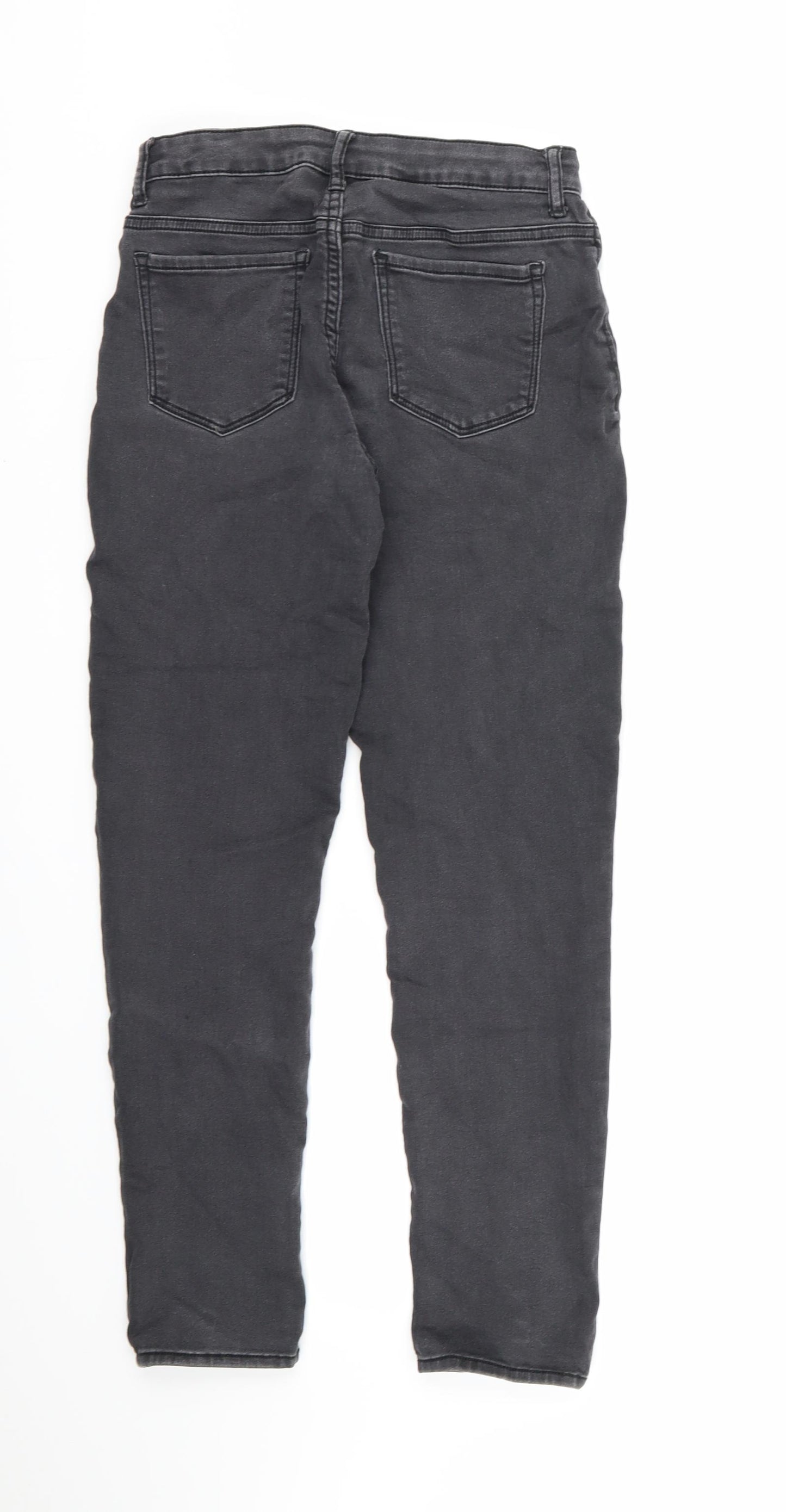Gap Womens Grey  Denim Skinny Jeans Size 14 L25 in