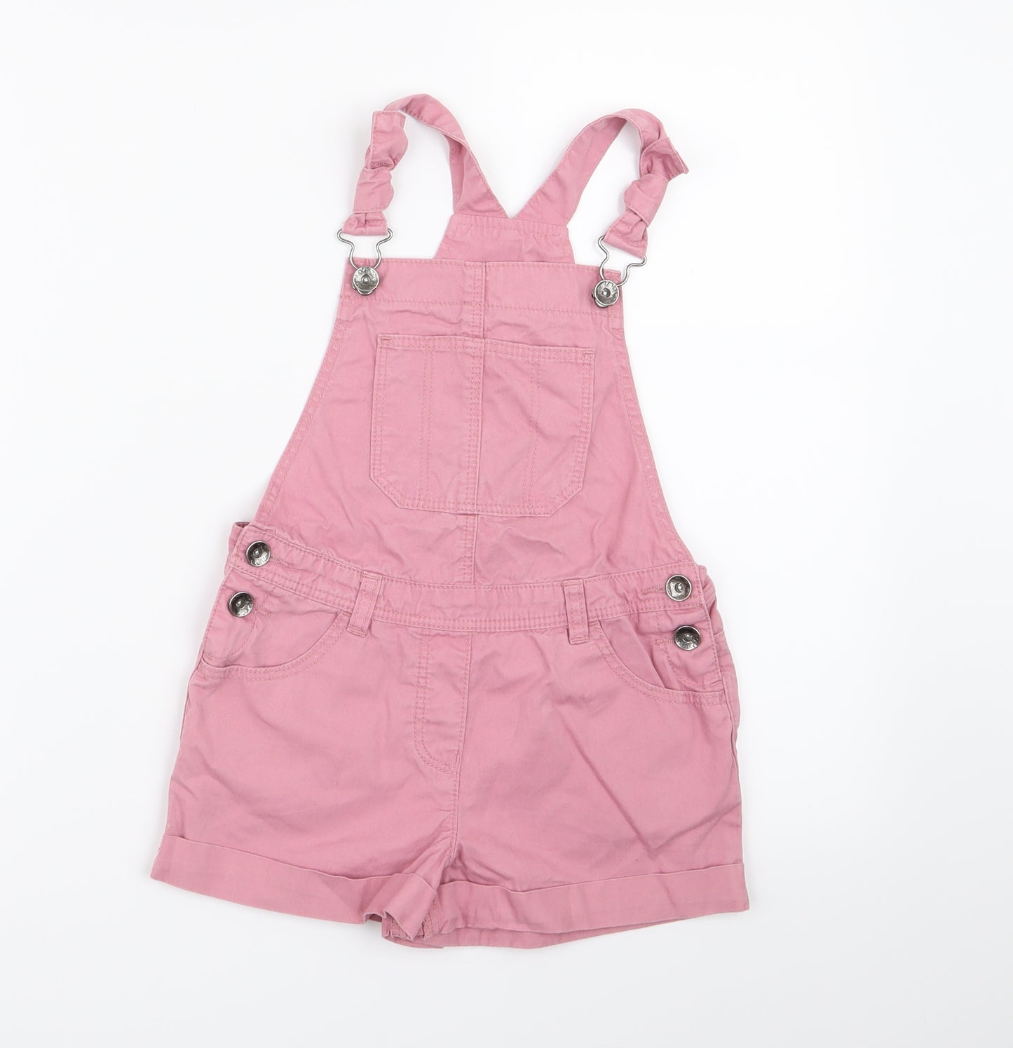 TU Girls Pink   Dungaree One-Piece Size 7 Years