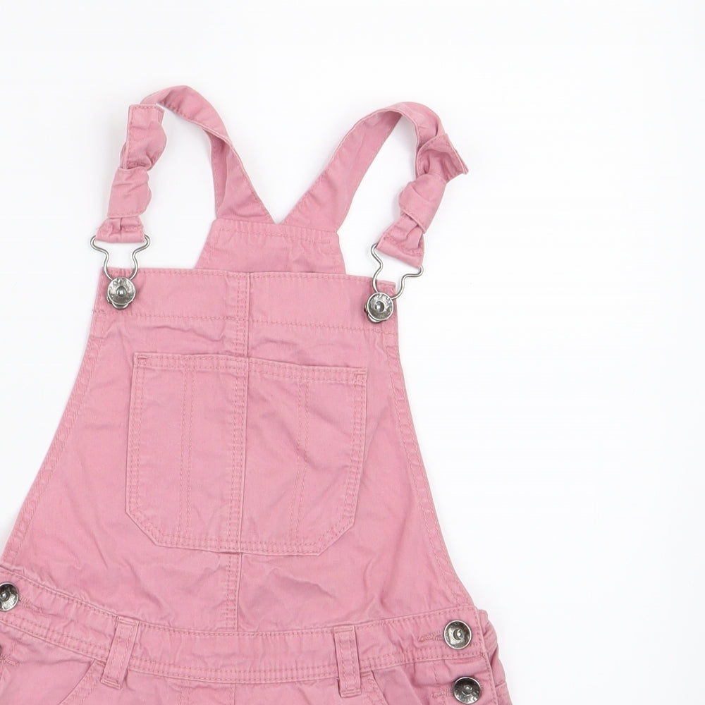 TU Girls Pink   Dungaree One-Piece Size 7 Years