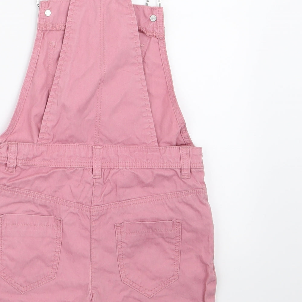 TU Girls Pink   Dungaree One-Piece Size 7 Years