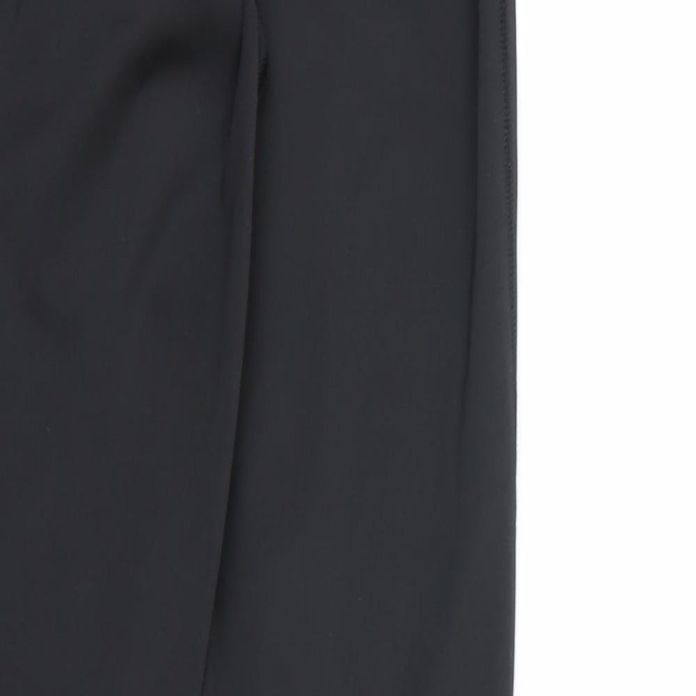 adidas Womens Black   Compression Leggings Size 8 L26 in