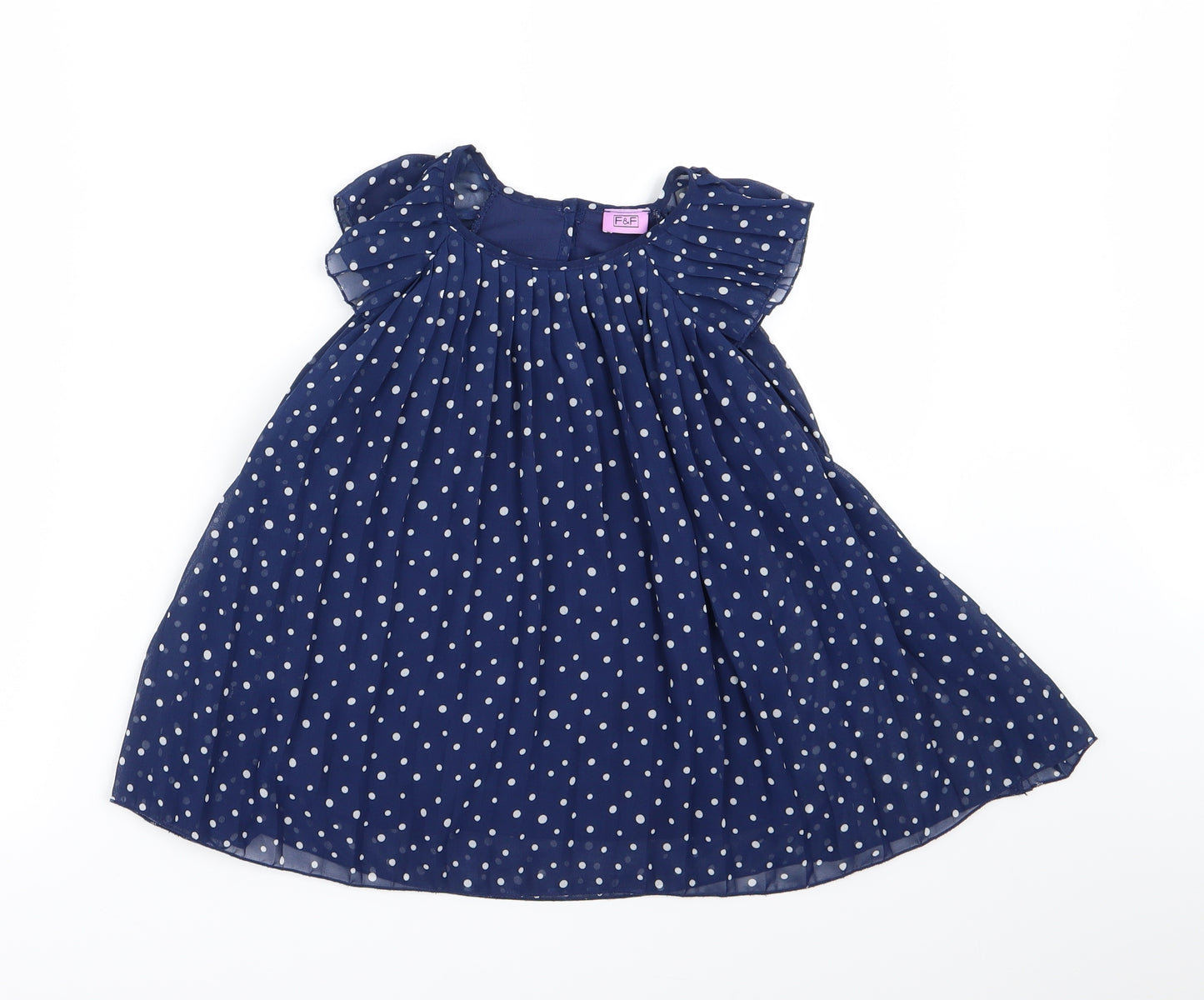 F&F Girls Pink  Chiffon A-Line  Size 5-6 Years