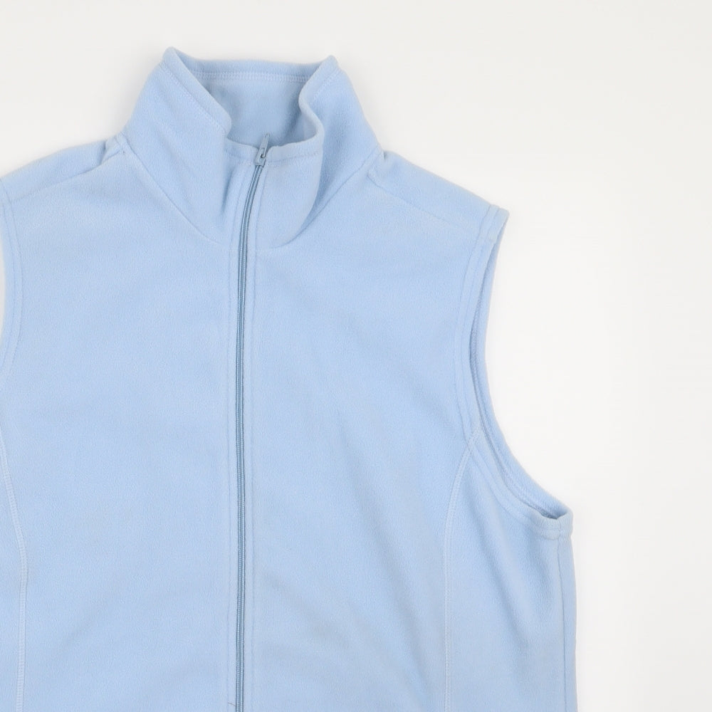 Preworn Womens Blue  Fleece Jacket  Size 18