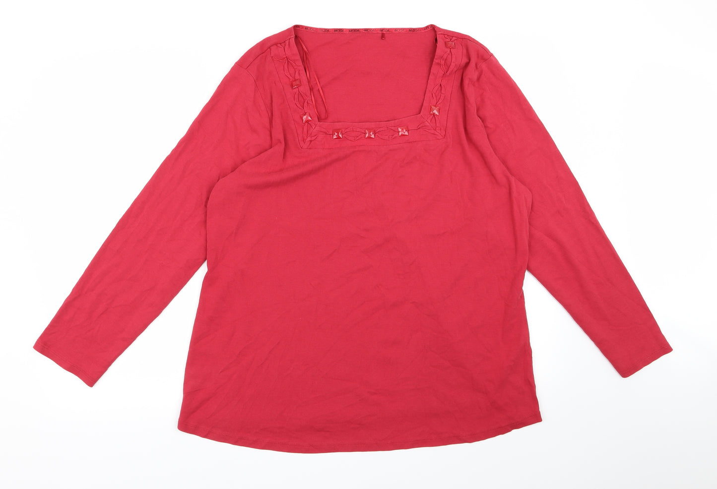 George Womens Red   Basic T-Shirt Size 24