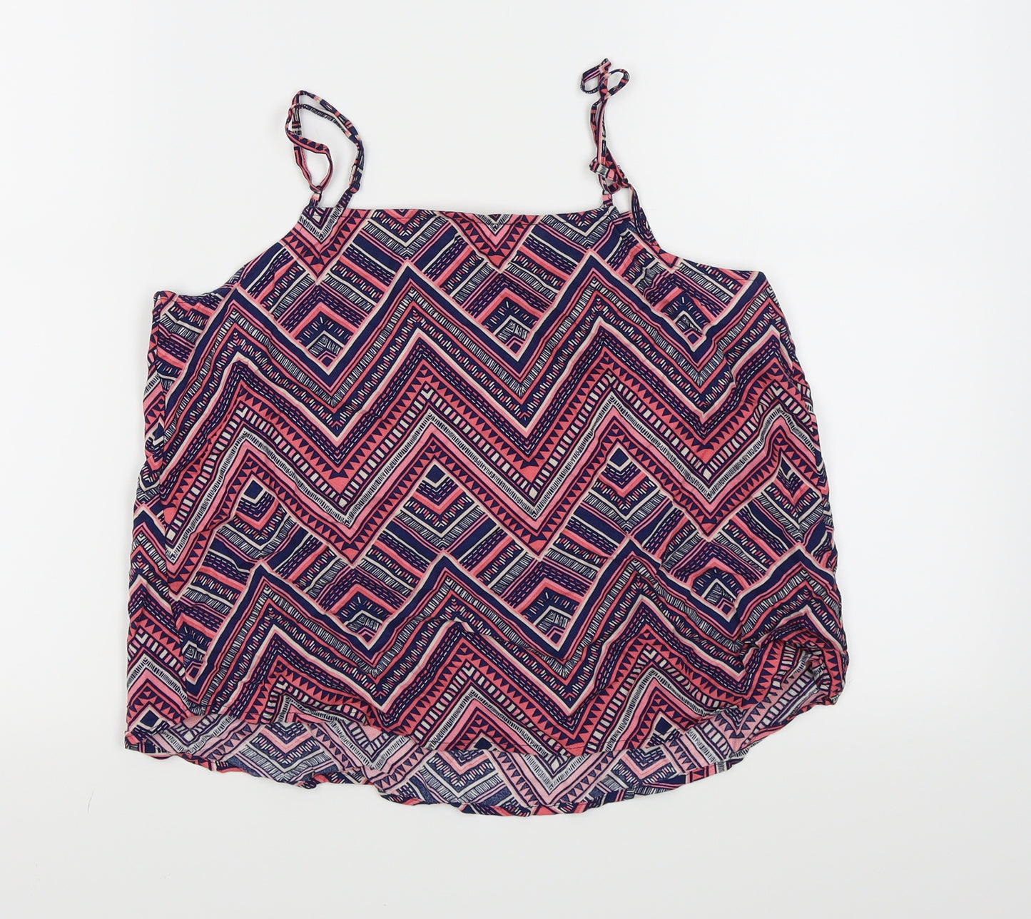 Divided by H&M Womens Multicoloured Geometric  Camisole Tank Size 12