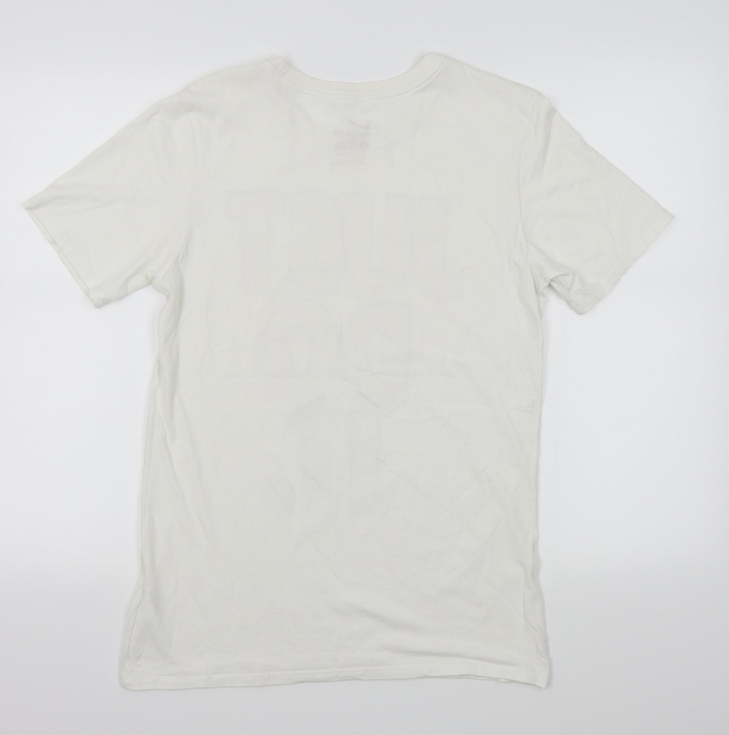 Nike Mens White    T-Shirt Size S