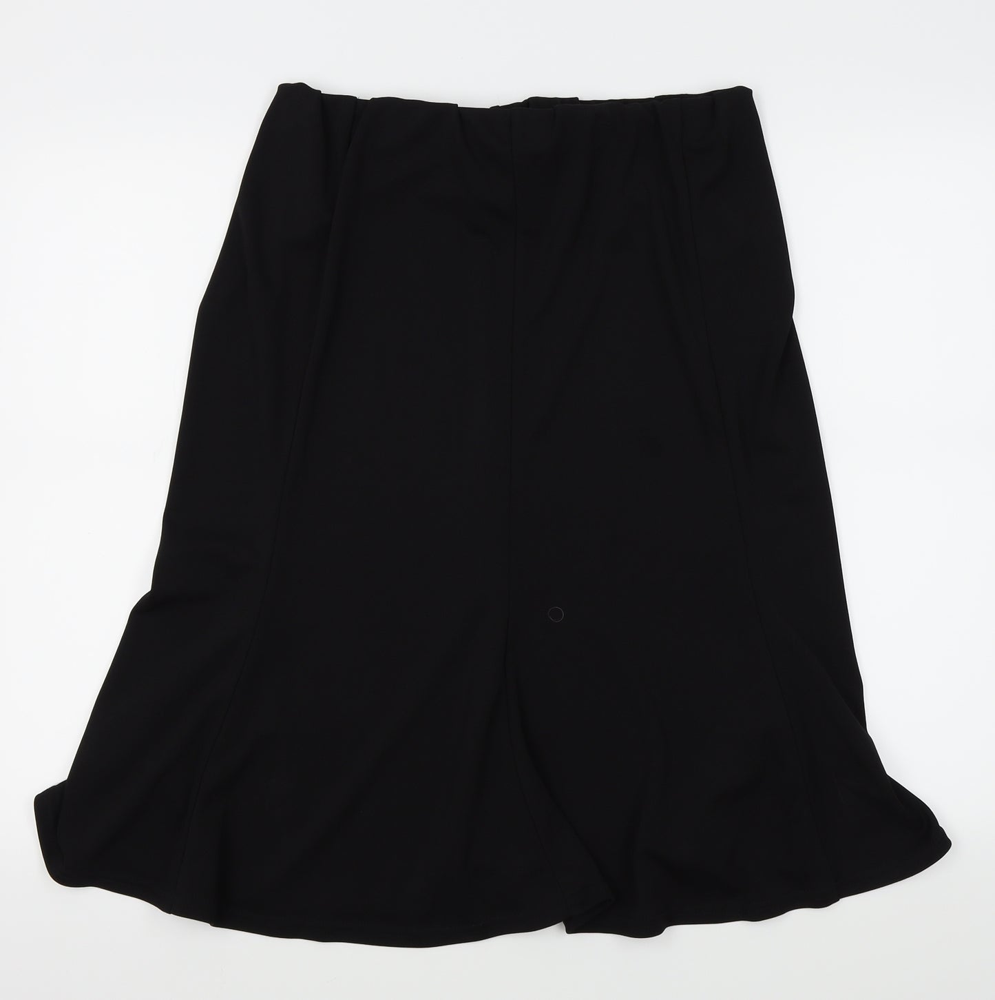 Preworn Womens Black   Pleated Skirt Size 30 in