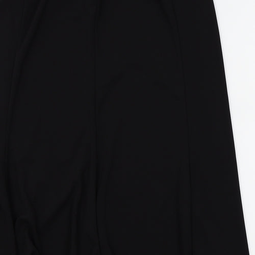 Preworn Womens Black   Pleated Skirt Size 30 in