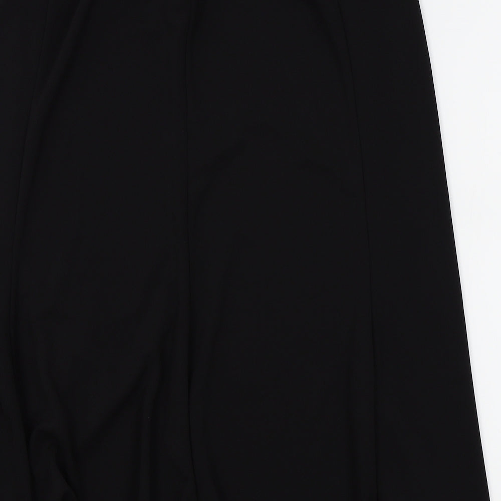 Preworn Womens Black   Pleated Skirt Size 30 in