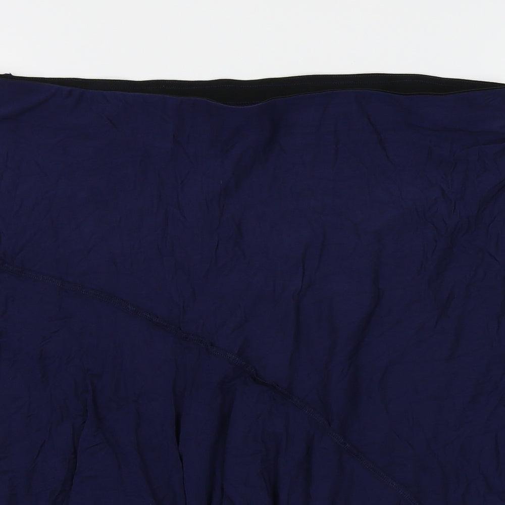Preworn Womens Blue   Flare Skirt Size 30 in