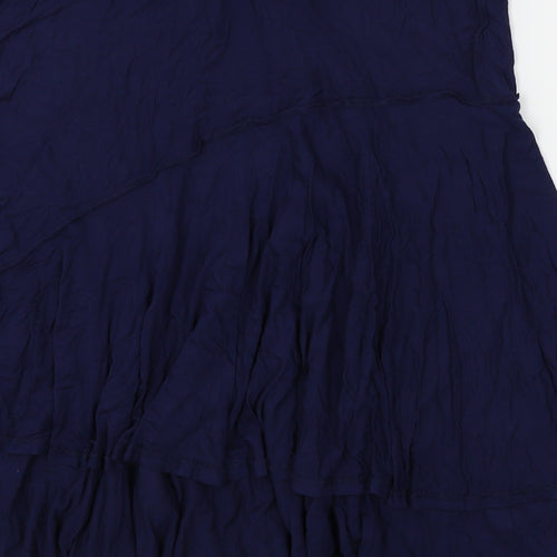 Preworn Womens Blue   Flare Skirt Size 30 in
