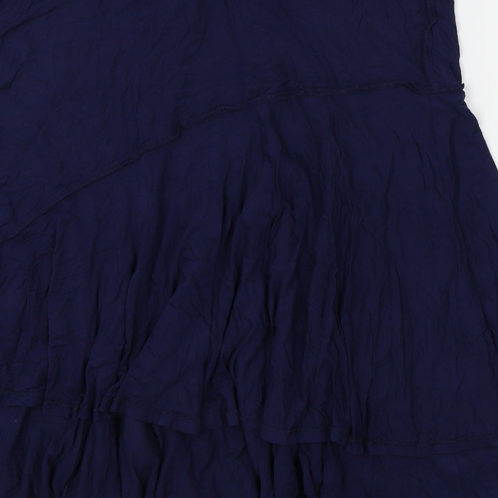 Preworn Womens Blue   Flare Skirt Size 30 in