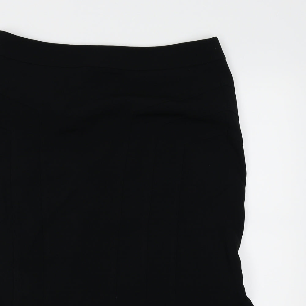 planet Womens Black   Flare Skirt Size 10