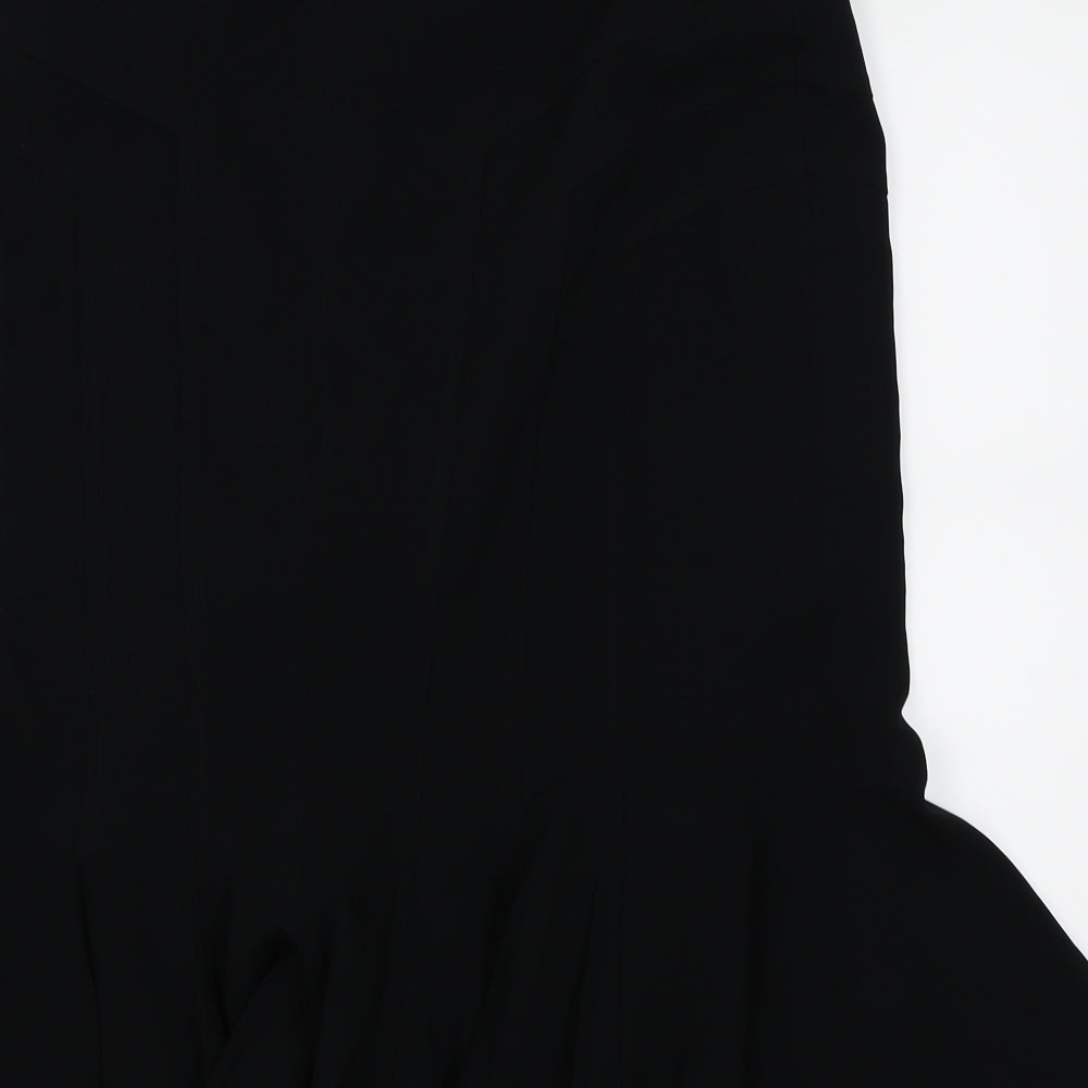 planet Womens Black   Flare Skirt Size 10
