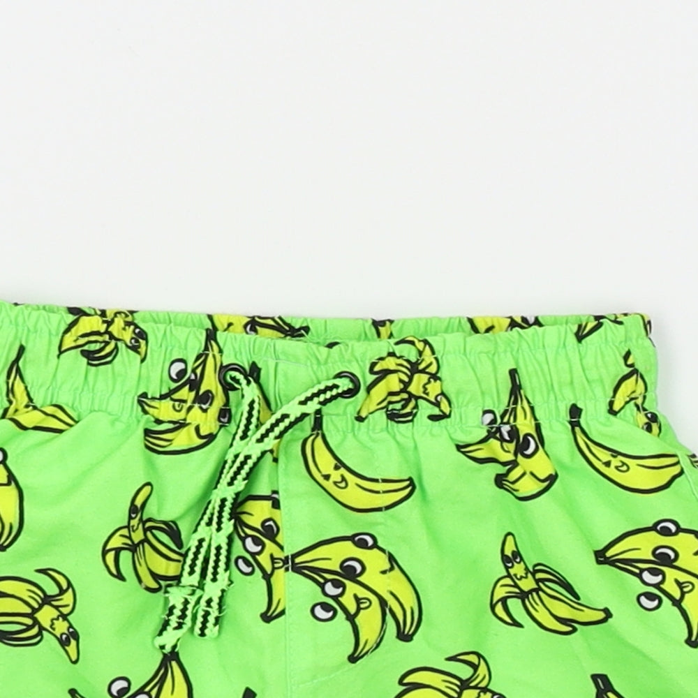 Asda George Boys Green   Cargo Trousers Size 18-24 Months  - swim shorts