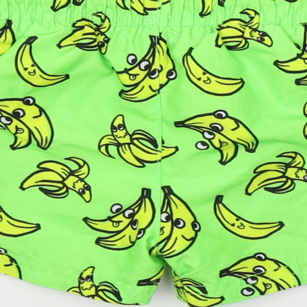 Asda George Boys Green   Cargo Trousers Size 18-24 Months  - swim shorts