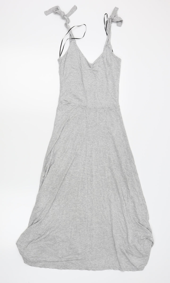 H&M Womens Grey   Fit & Flare  Size XS