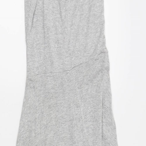 H&M Womens Grey   Fit & Flare  Size XS