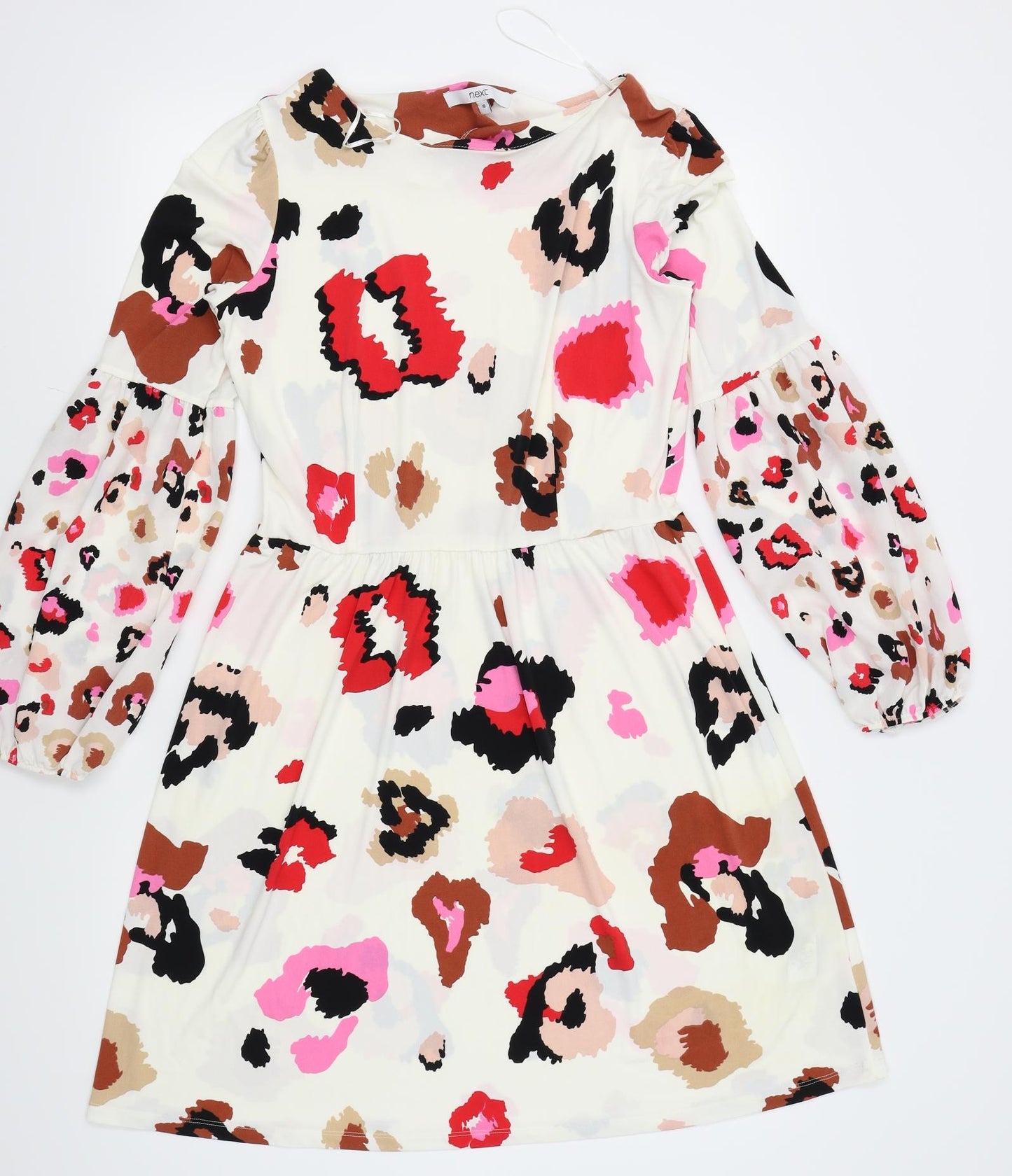 NEXT Womens Multicoloured Animal Print  Fit & Flare  Size 10