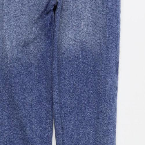New Look Womens Blue   Skinny Jeans Size 8 L26 in - ripped jeans
