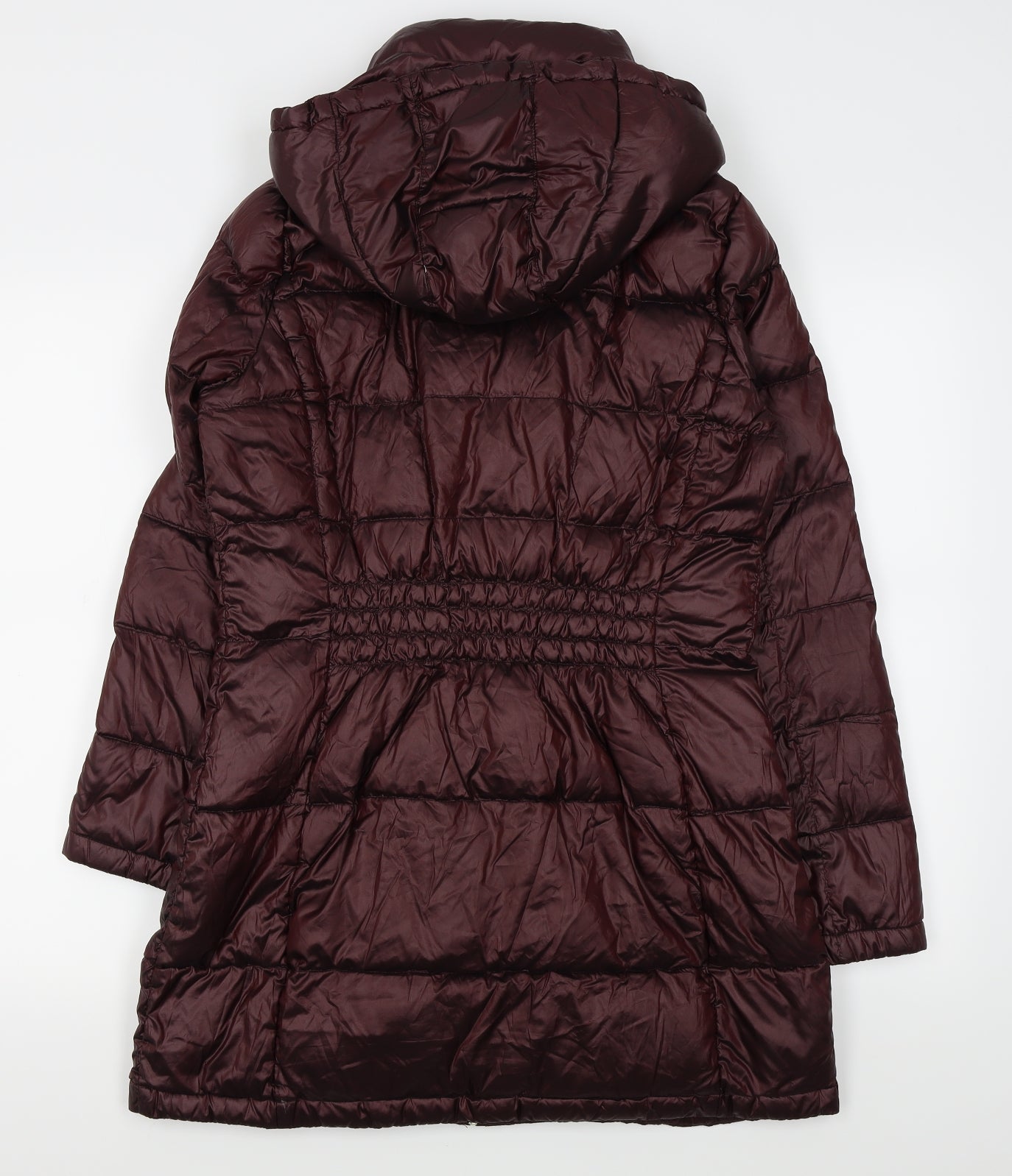Andrew Marc Womens Purple   Puffer Jacket Coat Size M