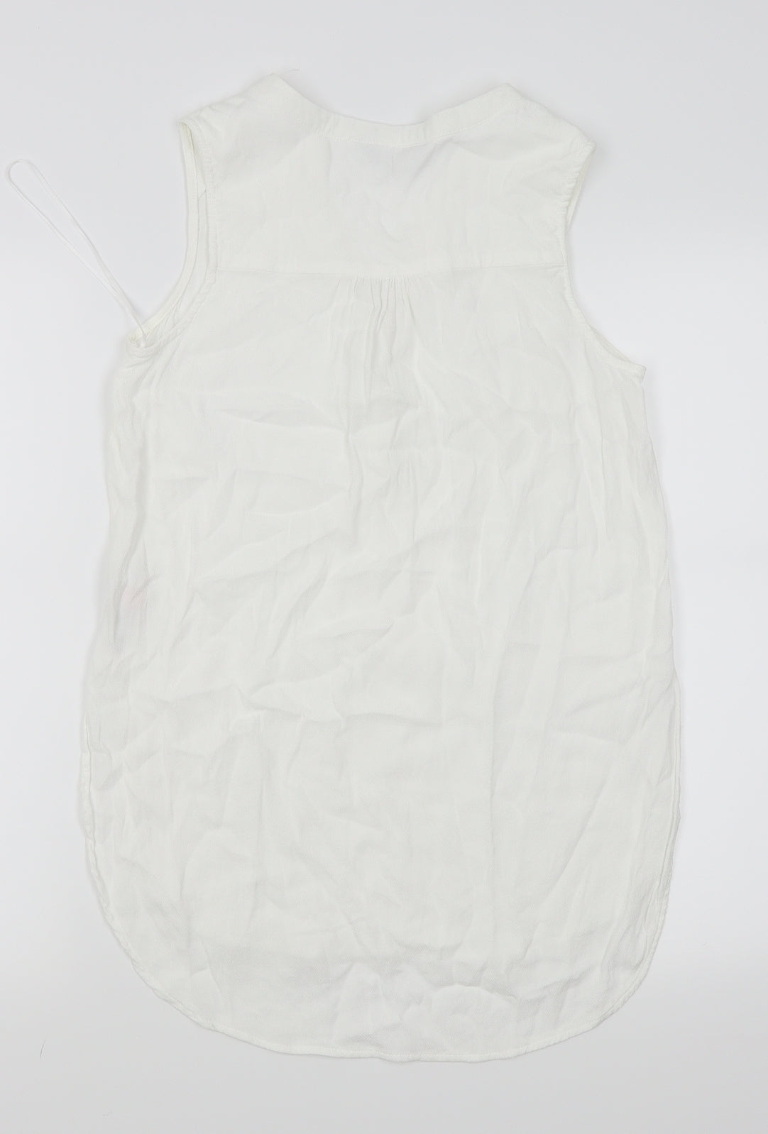 New Look Womens White   Basic Blouse Size 8