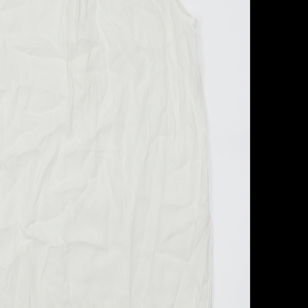 New Look Womens White   Basic Blouse Size 8