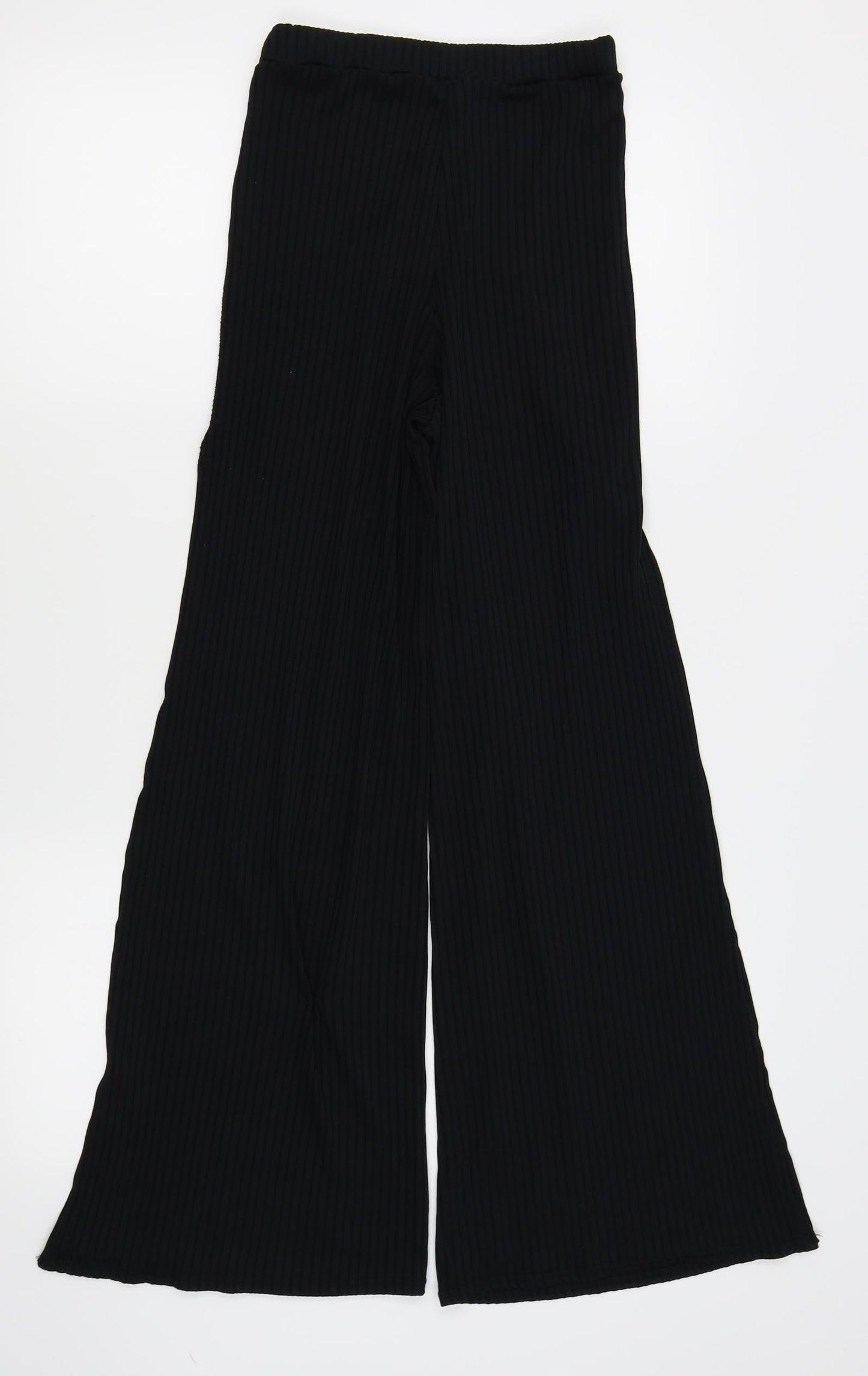 New Look Womens Black   Trousers  Size 6 L27 in - flared