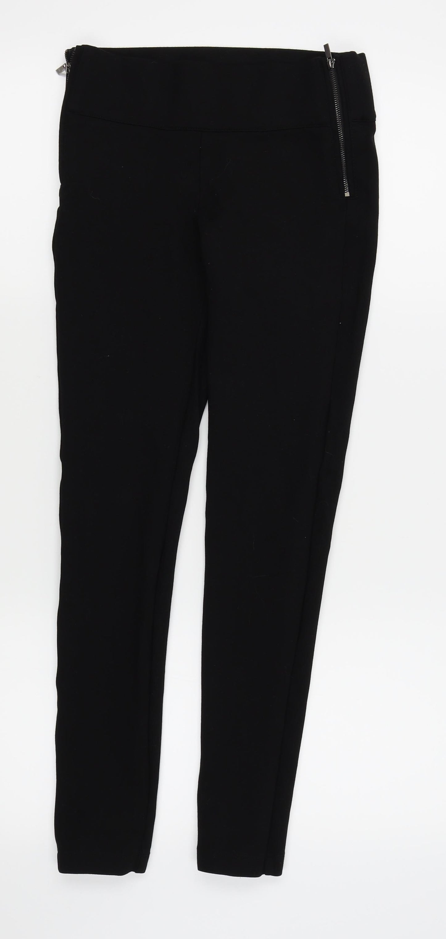 Zara Womens Black   Trousers  Size 6 L26 in