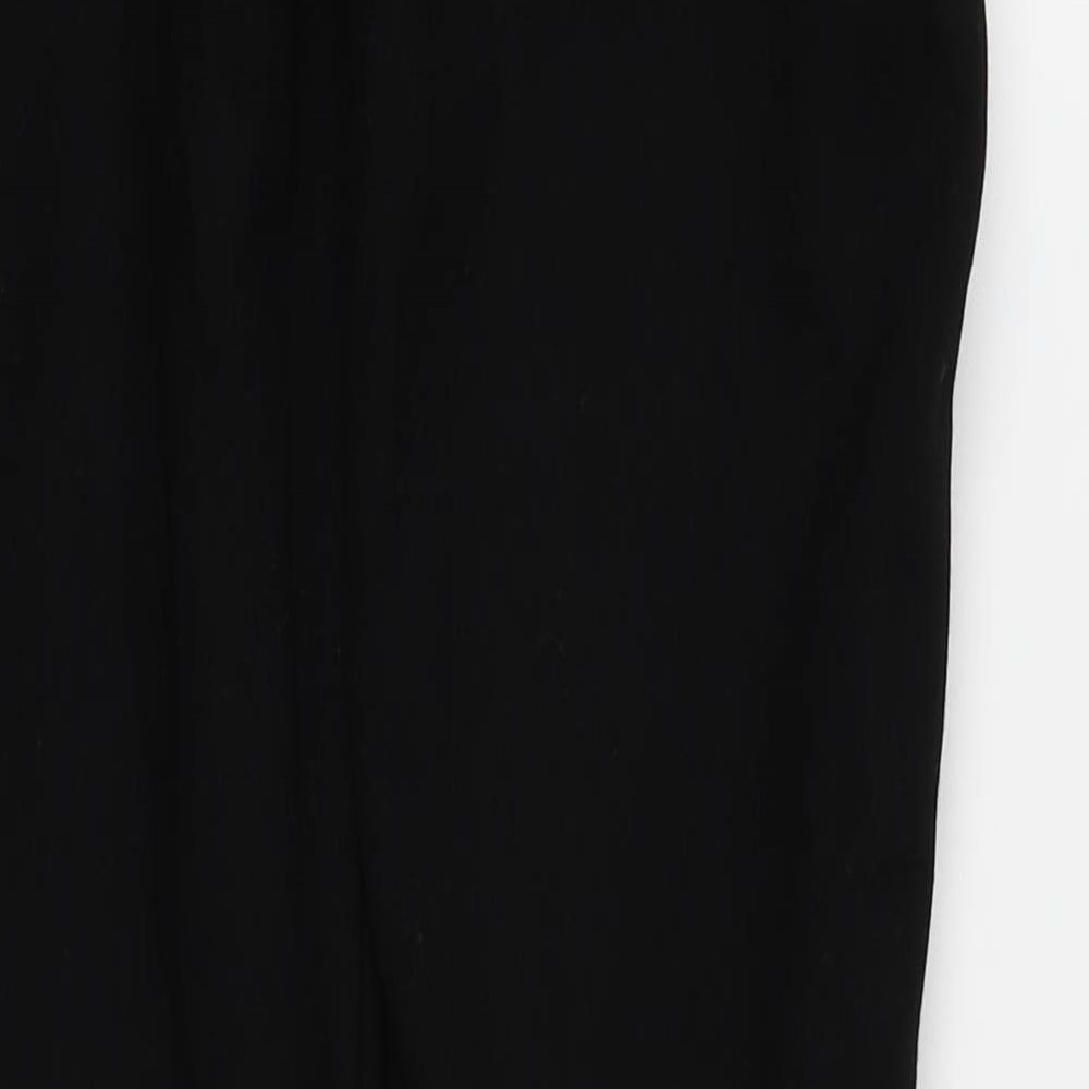 Zara Womens Black   Trousers  Size 6 L26 in