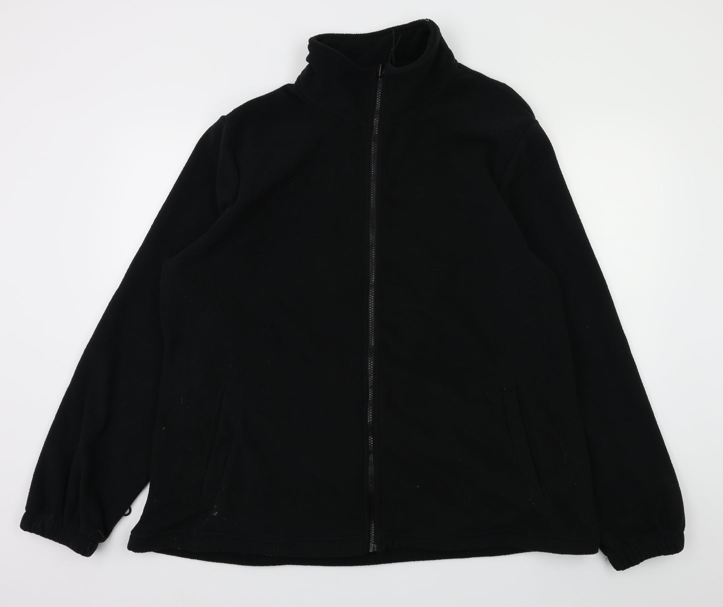 mounting Wearhouse Womens Black   Full Zip Jumper Size 22