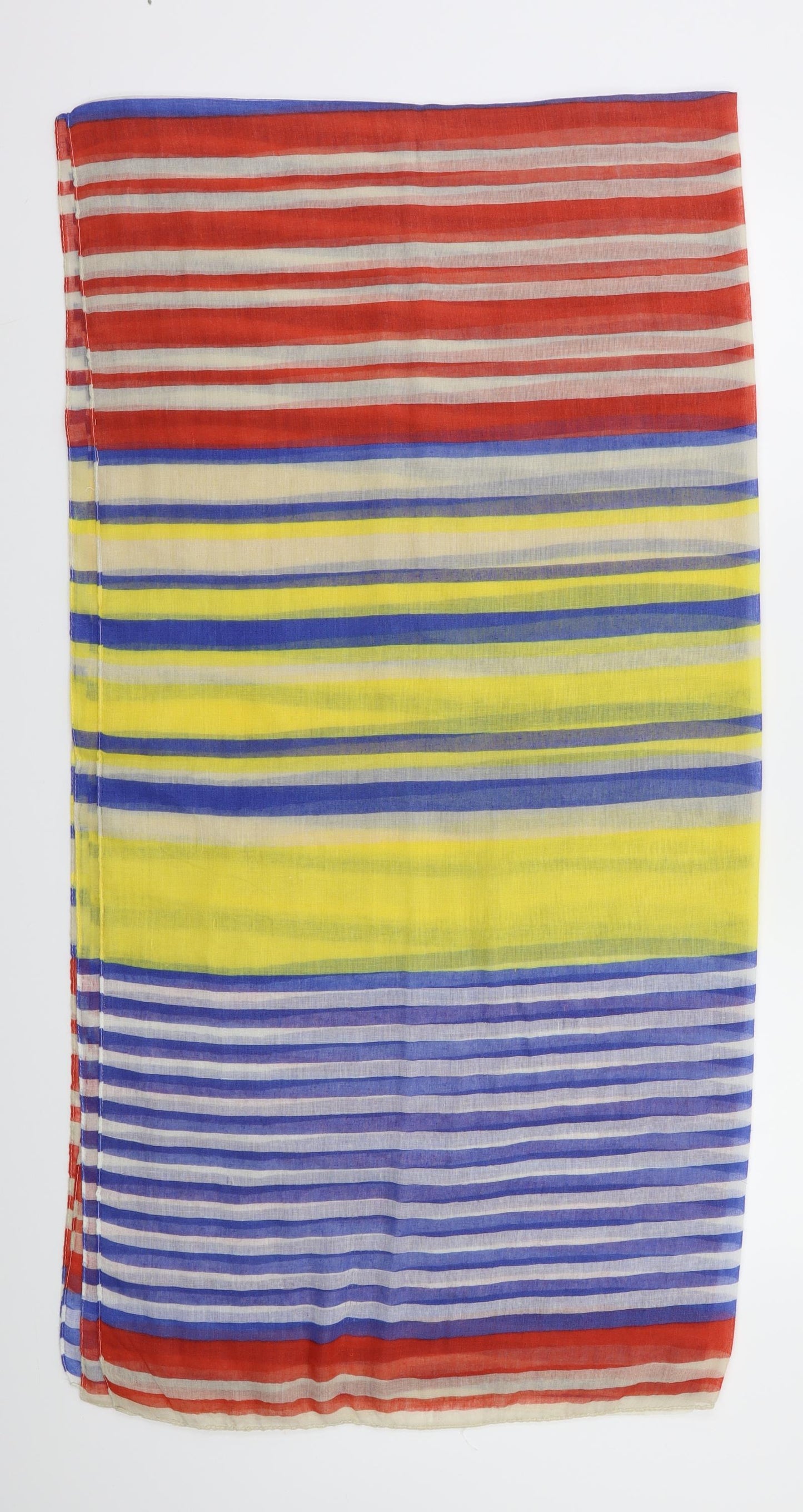 Preworn Womens Multicoloured Striped   Scarf