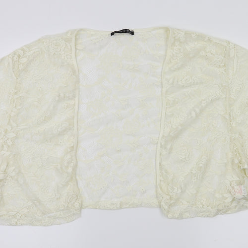Primark Womens Ivory   Cardigan Jumper Size 6