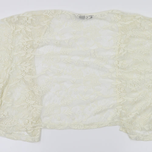 Primark Womens Ivory   Cardigan Jumper Size 6
