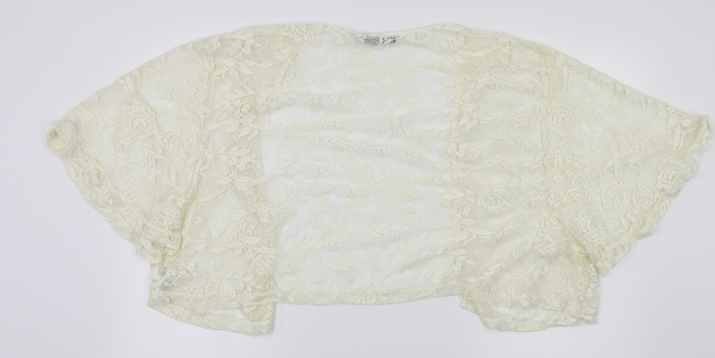 Primark Womens Ivory   Cardigan Jumper Size 6