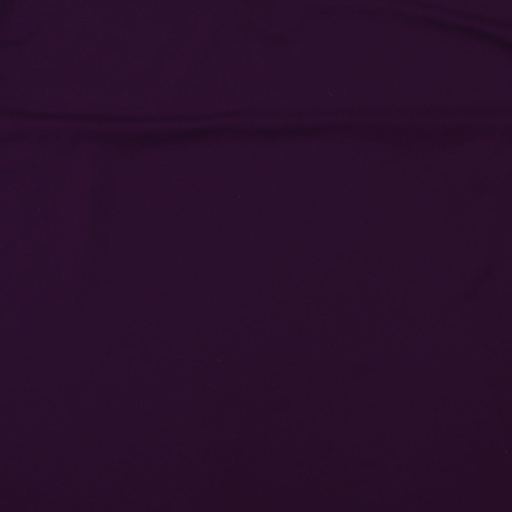 Classics Womens Purple   Basic T-Shirt Size 30