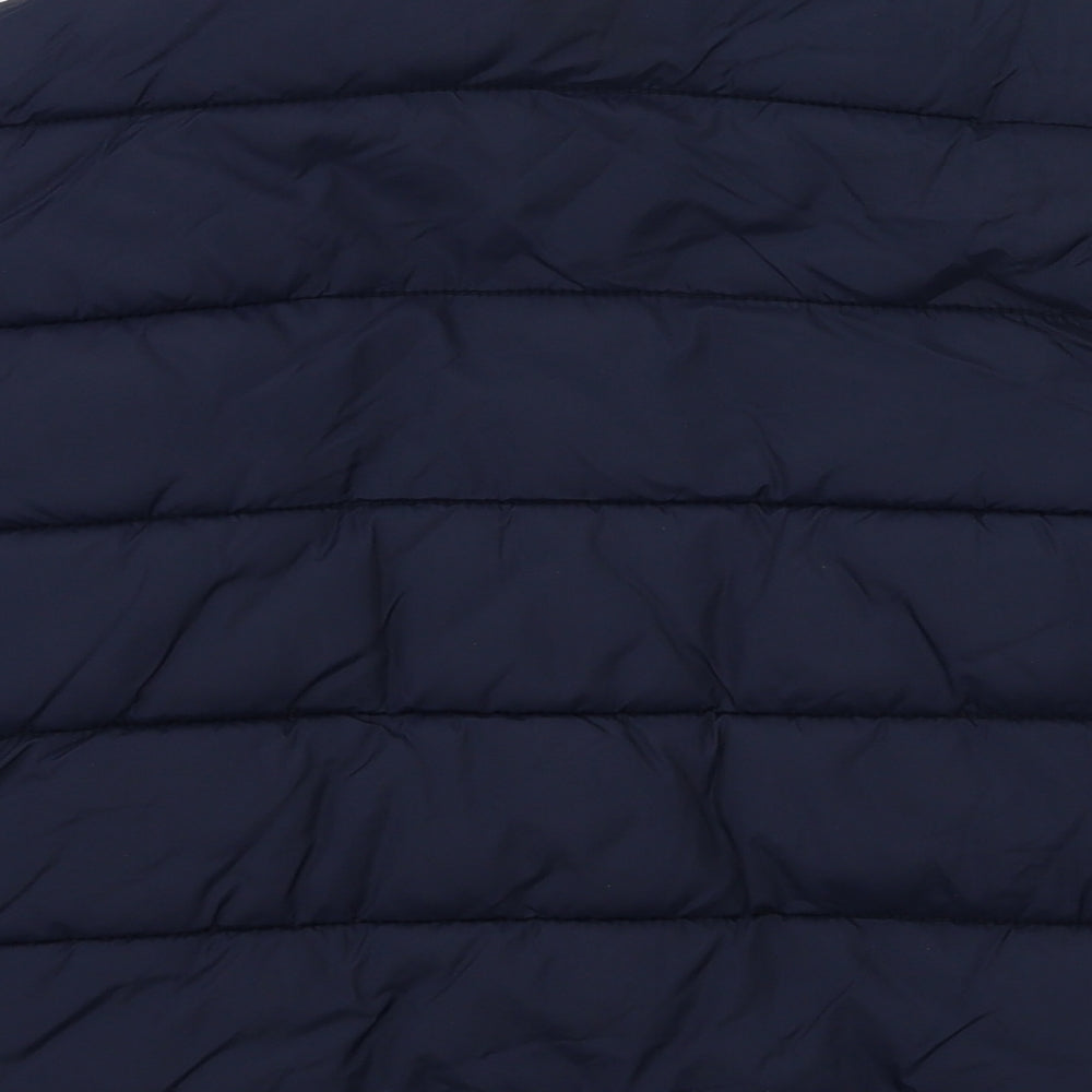 H&M Boys Blue   Basic Coat Coat Size 5-6 Years
