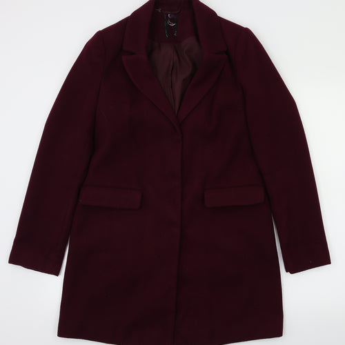 Primark Womens Purple   Jacket Coat Size 8