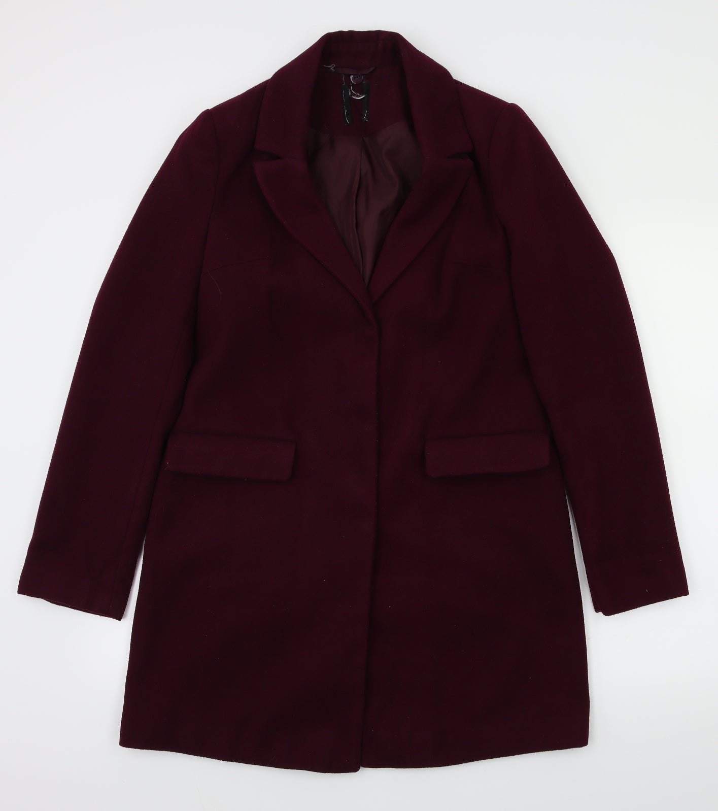 Primark Womens Purple   Jacket Coat Size 8
