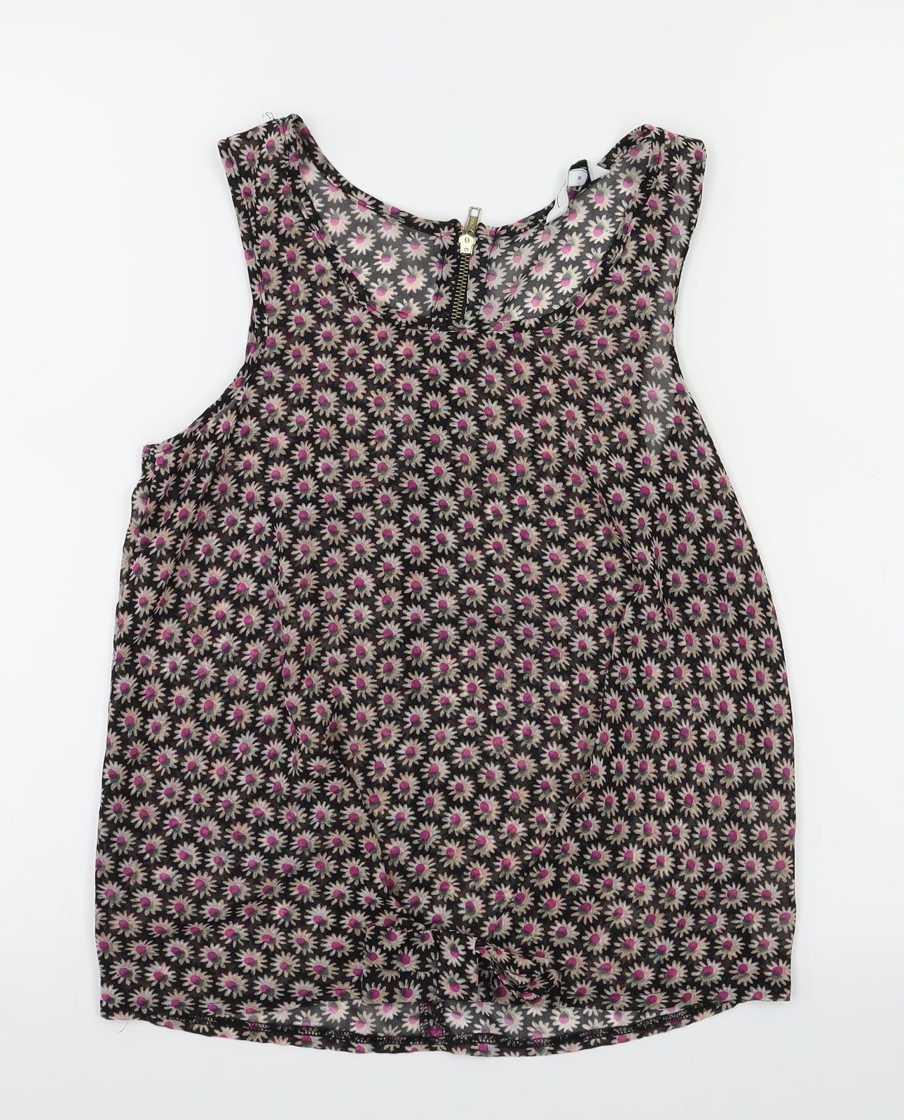 new look  Womens Multicoloured Floral  Basic Blouse Size 8