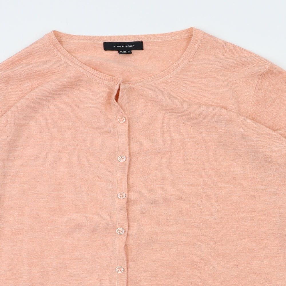 Primark Womens Pink   Cardigan Jumper Size 14