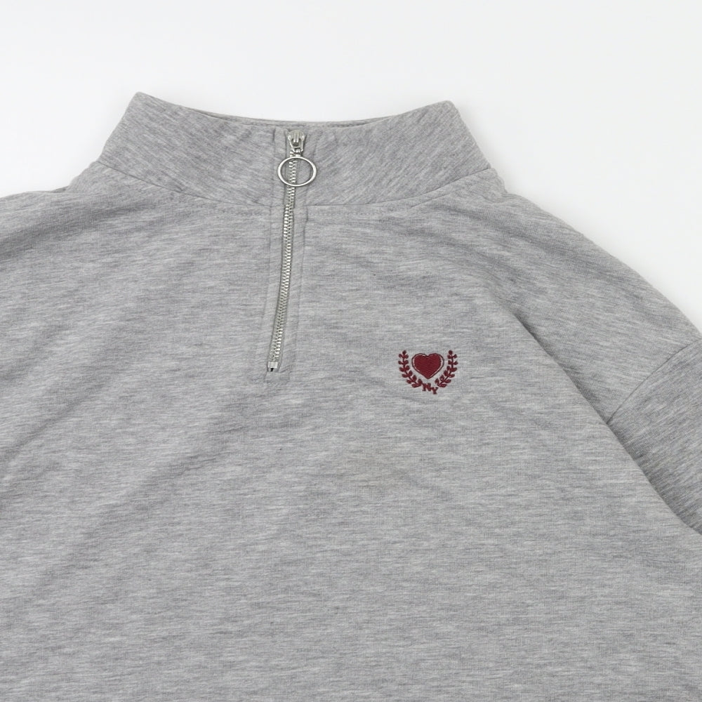 New Look Womens Grey   Pullover Jumper Size 6