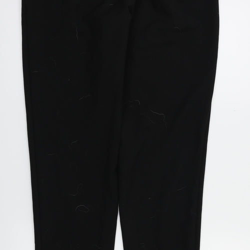 next  Womens Black   Trousers  Size 10 L29 in