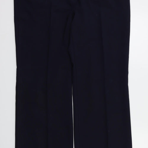 m&s Womens Blue   Trousers  Size 18 L29 in