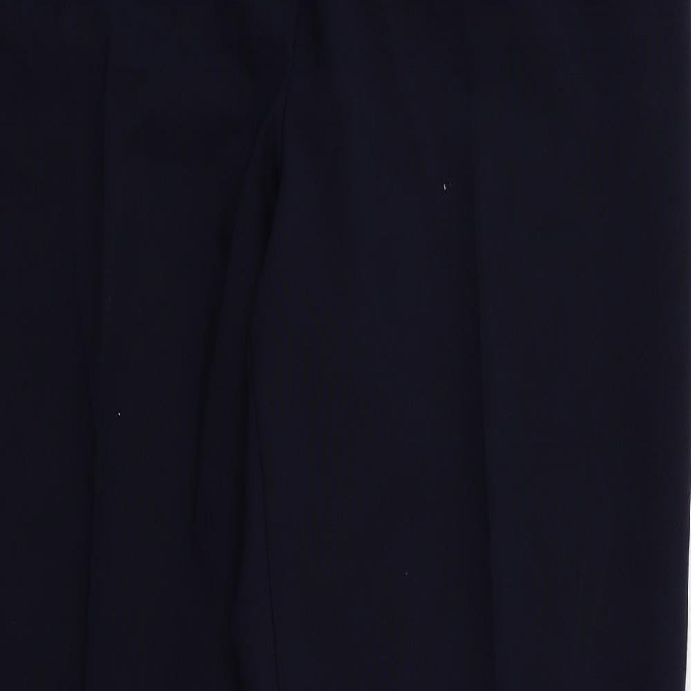 m&s Womens Blue   Trousers  Size 18 L29 in
