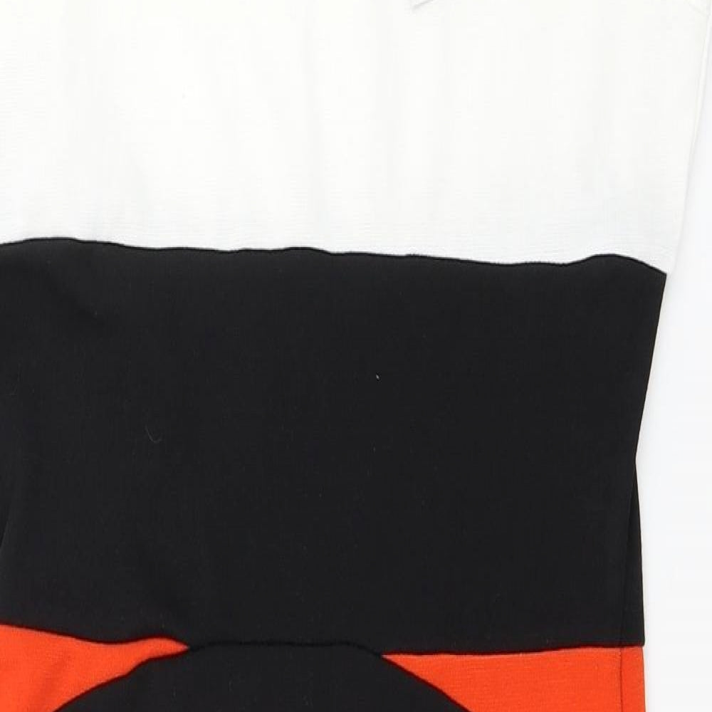 Miusol Womens Orange  Jersey Bodycon  Size M