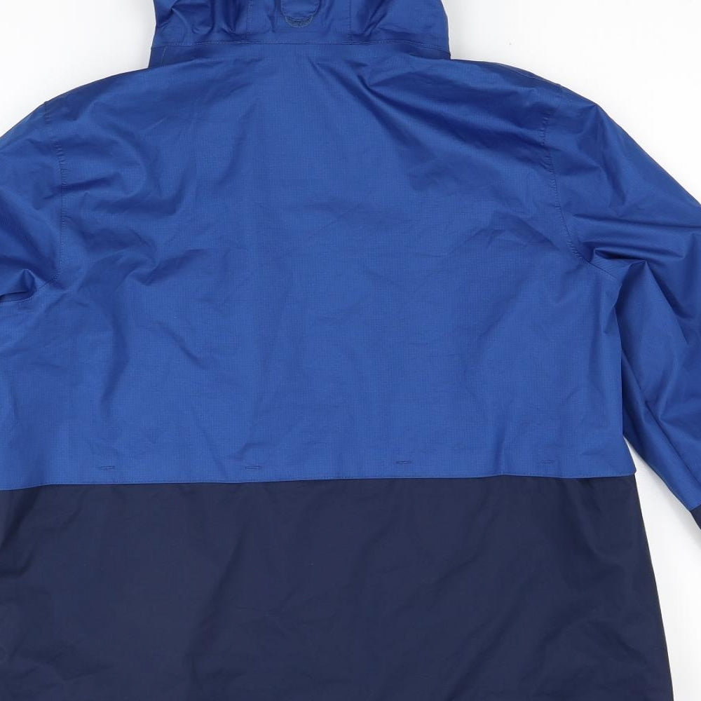 Quechua Boys Blue   Windbreaker Coat Size 14 Years